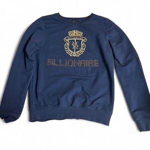 Women's Billionaire blue sweatshirt